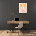 thumbnail image 3 of Allen, Kimberly 12x14 White Modern Wood Framed Museum Art Print Titled - Be the Boss, 3 of 4