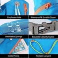 thumbnail image 5 of Waist bag, can hold water bottle, waist bag, chest bag, unisex sports hydration belt, jogging, cycling, travel, running shoulder bag, hydration belt, 5 of 5