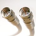 thumbnail image 5 of PHAT SATELLITE INTL 20 Pieds Blanc Quad Shield RG6 Coax 3GHz CL2 Veste de Résistance UV Intérieur Extérieur Câble SATELLITE Numérique 18AWG 75 Ohms Connecteurs de Compression en Nickel Anticorrosion Assemblés aux É.-U., 5 of 5