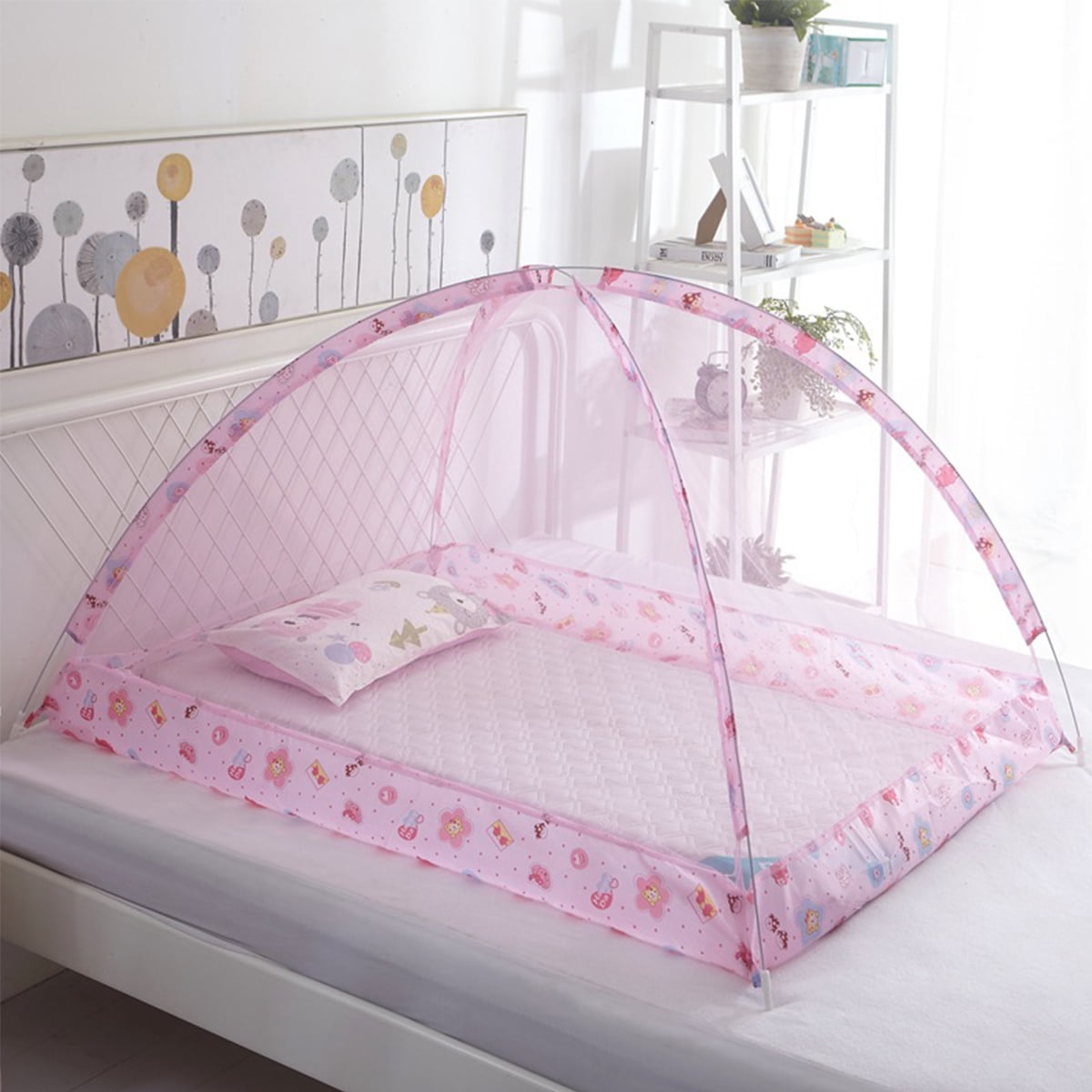 Mosquito Net for Baby Foldable Infant Mosquito Net Bottomless Mesh Tent