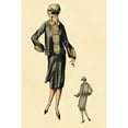 thumbnail image 3 of Vintage Fashion 11x14 Black Modern Framed Museum Art Print Titled - Charming, 3 of 5