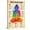 Frame-style, variant on Aura Color Chart Wall Art Poster, Spiritual Chakra Meditation Yoga Decor, Mindful Living Room Bedroom Decorations, Vibrant Canvas Print