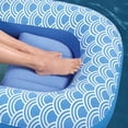 thumbnail image 3 of Flotador Inflable Para Alberca Almohada Removible Bestway azul 1, 3 of 4
