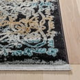 thumbnail image 4 of Well Woven Indira Maura Vintage Medallion Oriental Black 7'10" x 9'10" Area Rug, 4 of 7