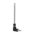 thumbnail image 1 of Fm Radio Antenna 3.5mm Retractable Aerial 4 Sections L-shape 240mm Antenna, 1 of 3