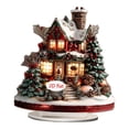 thumbnail image 3 of Adorno navideño de acrílico 2D, pieza decorativa, pieza de exhibición, recuerdo de acrílico Estilo A, 3 of 9