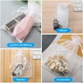 thumbnail image 4 of 100PCS Organza Bags,4x6in Sheer Drawstring Gift Bags, Organza Jewelry Pouches, Jewelry Gift Bags, Packaging Bags for Party, Jewelry, Festival, Bathroom Soaps, Makeup Organza Favor Bags (White), 4 of 8