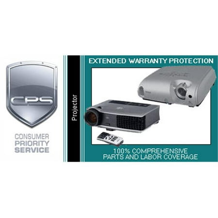 Consumer Priority Service PRJ4-2500 4 Year Projector under $2
