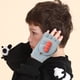 thumbnail image 5 of Guantes convertibles con parte superior abatible para niños, con estampado de frijoles de azúcar, cálidos guantes de punto sin dedos para niños y niñas de 6 a 12 años, 5 of 5