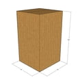thumbnail image 2 of 14x14x24 Kraft Brown Corrugated Shipping Boxes, 32 ECT Single-Wall, Qty 15, 2 of 3