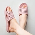 thumbnail image 4 of Shower Shoes with Drainage Holes, Quick-Drying Non-Slip Slippers Dormitory Home Bathroom Slippers Unisex Pink EU 35-36, 4 of 5