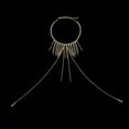 thumbnail image 4 of K-KED Women's Sexy Tassel Nipple Chain Nightclub Rhinestone Necklace Body Chain-Silver, 4 of 6