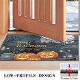thumbnail image 3 of Pumpkin Skull Bat Spider Non-Skid Doormat x Inch Happy Halloween Pumpkin Absorbing Throw Rugs Switch Rug for Entryway Porch Entryway Kitchen, 3 of 7