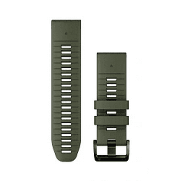 Garmin QuickFit 26mm, Silicone Band - Moss/Graphite