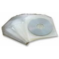 thumbnail image 1 of RARAION - Polypropylene CD/DVD Sleeves Clear 100 Pack, 1 of 1