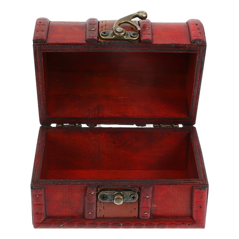 OUNONA Box Small Treasure Chest Treasure Chest Case Jewelry