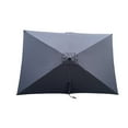 thumbnail image 4 of XCJDILAO 6 x 9ft Patio Umbrella Outdoor Waterproof Umbrella with Crank and Push Button Tilt without flap for Garden Backyard Pool Swimming Pool Market, 4 of 7