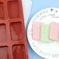 thumbnail image 2 of YAMUZONG 2 Pcs 12 Grids Square Silicone Non-Stick Cake DIY Baking Mold for Cake Chocolate, 2 of 7