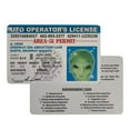 thumbnail image 2 of Vermont Alien License Card Novelty ID Alien UFO License Card, 2 of 5