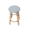 thumbnail image 5 of Classic Bistro Backless Rattan Counter Stool, 5 of 6