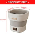 thumbnail image 3 of Pocketss Washer 10L, Auto Dry & Quiet, Portable for Underwear, Socks, Travel, 3 of 12
