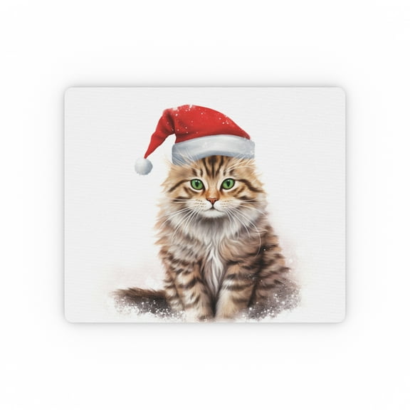 DistinctInk Mouse Pad - 1/4" Foam Rubber - American Bobtail Cat