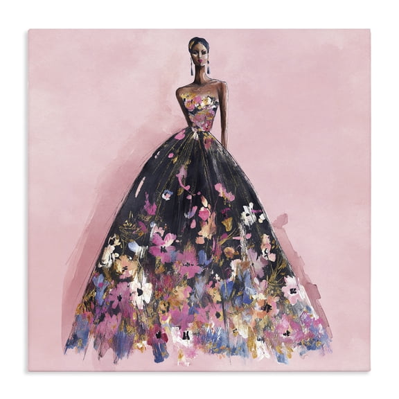 Stupell Industries Floral Reverie Gown Canvas Wall Art, design by Svetlana Aleynikova