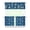 Shark, variant on Nautical Farmhouse Curtains 3 PC Set - Cute Whale & Shark Cartoon Design, Semi-Sheer Tier + Valance (54x18 & 27.5x24 Inch), Rod Pocket Window Panels