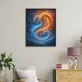 thumbnail image 4 of Paint By Numbers Kit for Adults Beginner - DIY Dual Elemental Dragons Sky Water Canvas Painting Kits for Adults, Frameless Paint By Number for Adults for Home Wall Decor 16x20 Inch, 4 of 7