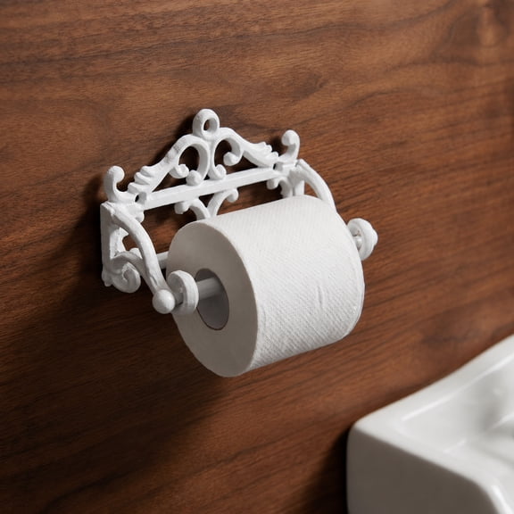 Wall Mount Toilet Paper Roll Holder, Bathroom Tissue Holder for Home