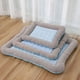 thumbnail image 4 of Greeniant Colchoneta transpirable de refrigeración plegable para perros, almohadilla ligera de algodón, ropa de cama multiusos lavable, suministros para Suministros para perros Azul S Greeniant  PT004771-03, 4 of 6