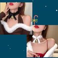 thumbnail image 4 of Bienvenido Gargantilla de encaje con campana, bonitos collares de gargantilla para mujer, cuello de campana con lazo de encaje Sexy, 4 of 5