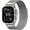 Silver, variant on Milanese Loop- Compatible with Apple Watch Ultra 3 2 1 Band for Men 49mm 46mm 45mm 44mm 42mm 41mm 40mm 38mm,Magnetic Mesh Metal Strap Wristband for iWatch SE 3/2 Series 11/10/9/8/7/6/5/4 Ultra