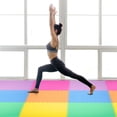 thumbnail image 5 of BalanceFrom Anti Slip 72 Sq Ft EVA Foam Exercise Mat Tiles, 5 of 7