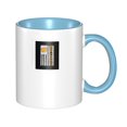 thumbnail image 1 of Taza de cerámica para café, té y trabajo de oficina, con la bandera de EE. UU., patriótico, para trabajadores postales, 1 of 8