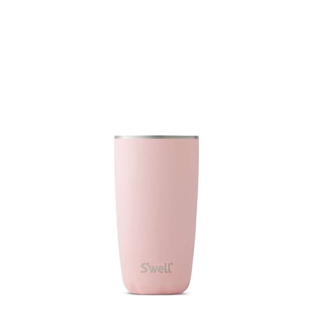 S well Vacuum Insulated Stainless Steel Takeaway Tumbler  Pink Topaz  10 oz