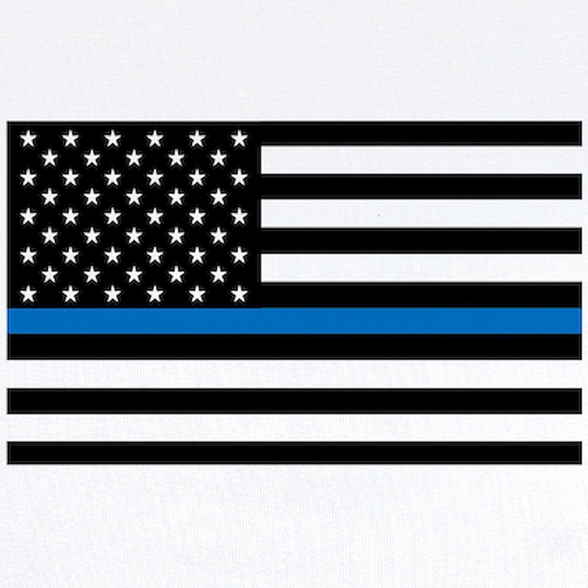 CafePress - Blue Line Onesie Body Suit - Long Sleeve Cotton Baby Bodysuit