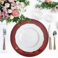 thumbnail image 5 of GZHJMY Christmas Balls Round Placemats Set of 4, Non-Slip PVC Table Mats Washable Heat Resistant Place Mats for Kitchen Dining Table Christmas Home Decor, 15.4 Inch Table Mat, 5 of 7