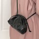 thumbnail image 1 of Bolso de noche para mujer PU plisado de alta capacidad para asistir a banquetes (negro), 1 of 6