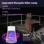 Elegant Choise Bug Zapper Indoor Outdoor Electric Insert Killer Fly Mosquito Trap Light, White