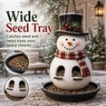 thumbnail image 4 of Christmas Bird Feeder Collection, Christmas Hanging Bird Feeder for Outside, Outdoor 5‑Style Wild Bird Feeder, Yard Porch Backyard Holiday Decor, Perfect Gift for Gardeners E, 4 of 6