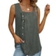 thumbnail image 1 of Camiseta sin mangas con cuello cuadrado para mujer,Camiseta sin mangas para mujer Camiseta sin mangas holgada para mujer Camiseta sin mangas para mujer Creado magistralmente, 1 of 6
