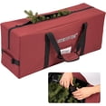 thumbnail image 1 of CHENGWEI Christmas Tree Storage Bag Fits 7.5 Ft Artificial Tree,600D Christmas Tree Bag With Internal Buckles,Extra Large Xmas Tree Storage Box Tree Container,Durable Handles and Labeling Card Slot, 1 of 7