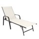 thumbnail image 1 of Camastro Reclinable Metálico Textileno Beige Jardín Alberca Terraza, 1 of 5
