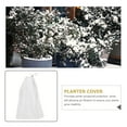thumbnail image 3 of 4 Pcs  Winter Drawstring Covers Bag Nonwoven Warm Freeze Protection Cover Tree Bag Blanket for Frost Protecting Potted Plants ( 100X80X0. 1CM ), 3 of 6