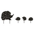 thumbnail image 2 of DPTALR Outdoor Iron Art Four Small Hedgehog Plug-In Garden Decoration Ornaments, 2 of 7