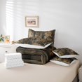 thumbnail image 4 of Erosebridal Brown Bark Bedding Queen Size, Botanical Tree Comforter Sets with Sheets, Lightweight, 7 Pieces, 4 of 5