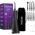 thumbnail image 1 of MySmile LP211 Cordless Advanced Water Flossers for Teeth, 8 Jet Tips-Black, 1 of 6