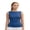 Blue, variant on Women's Striped Sleeveless Tops Boat Neck Slim Fit Summer Tanks Casual Horizontal Stripe Vest