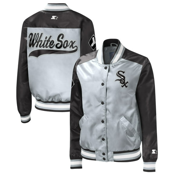 Women's Starter Silver Chicago White Sox The Legend Full-Snap Jacket